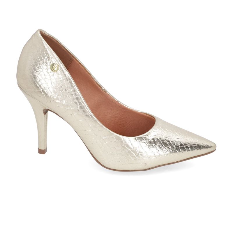 VIZZANO - Zapato Mujer Taco Aguja Stiletto Dorado Vizzano