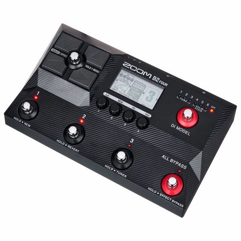 ZOOM - Procesador de multiefectos para bajo Zoom B2 Four