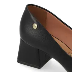 VIZZANO - Zapato Mujer Taco Cuadrado Negro