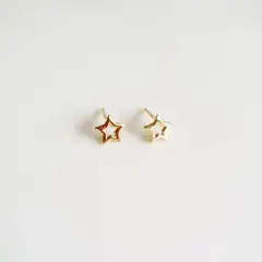 JOYAS VALDES GARCIA - Aro estrella mini solo contorno