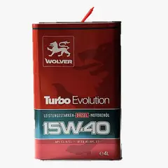 WOLVER - Aceite 15W-40 Diesel Turbo Evolution