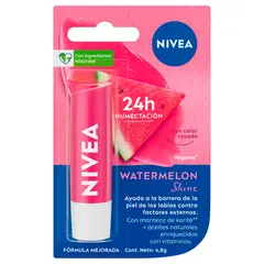 NIVEA - Balsamo Labial Humectante Watermelon Shine 48g