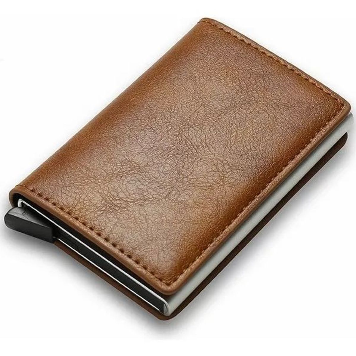 KUANGYE - Billetera Porta Tarjetas Con Proteccion Anti Robo Rfid