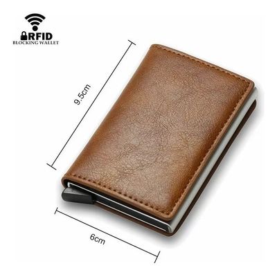 Imagen 2 del producto Billetera Porta Tarjetas Con Proteccion Anti Robo Rfid