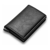 Billetera Porta Tarjetas Con Proteccion Anti Robo Rfid
