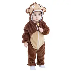 ANGO - ENTERITO BEBÉ PIJAMA ANIMALES MONO