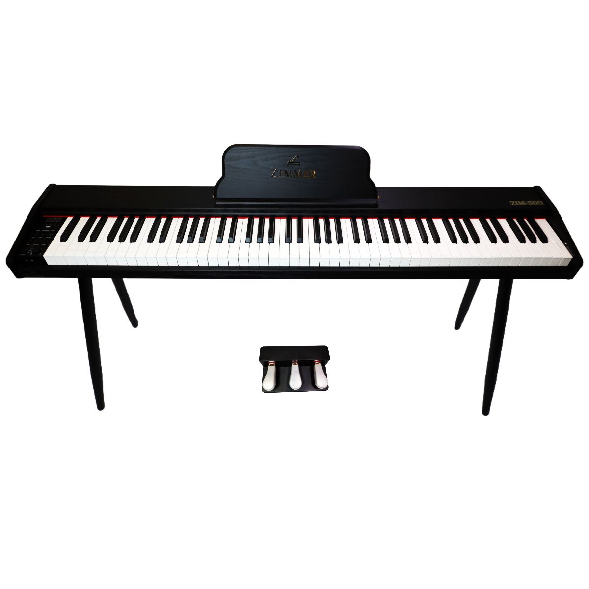 ZIMMER - Piano Digital Zim-500 Zimmer, BLK