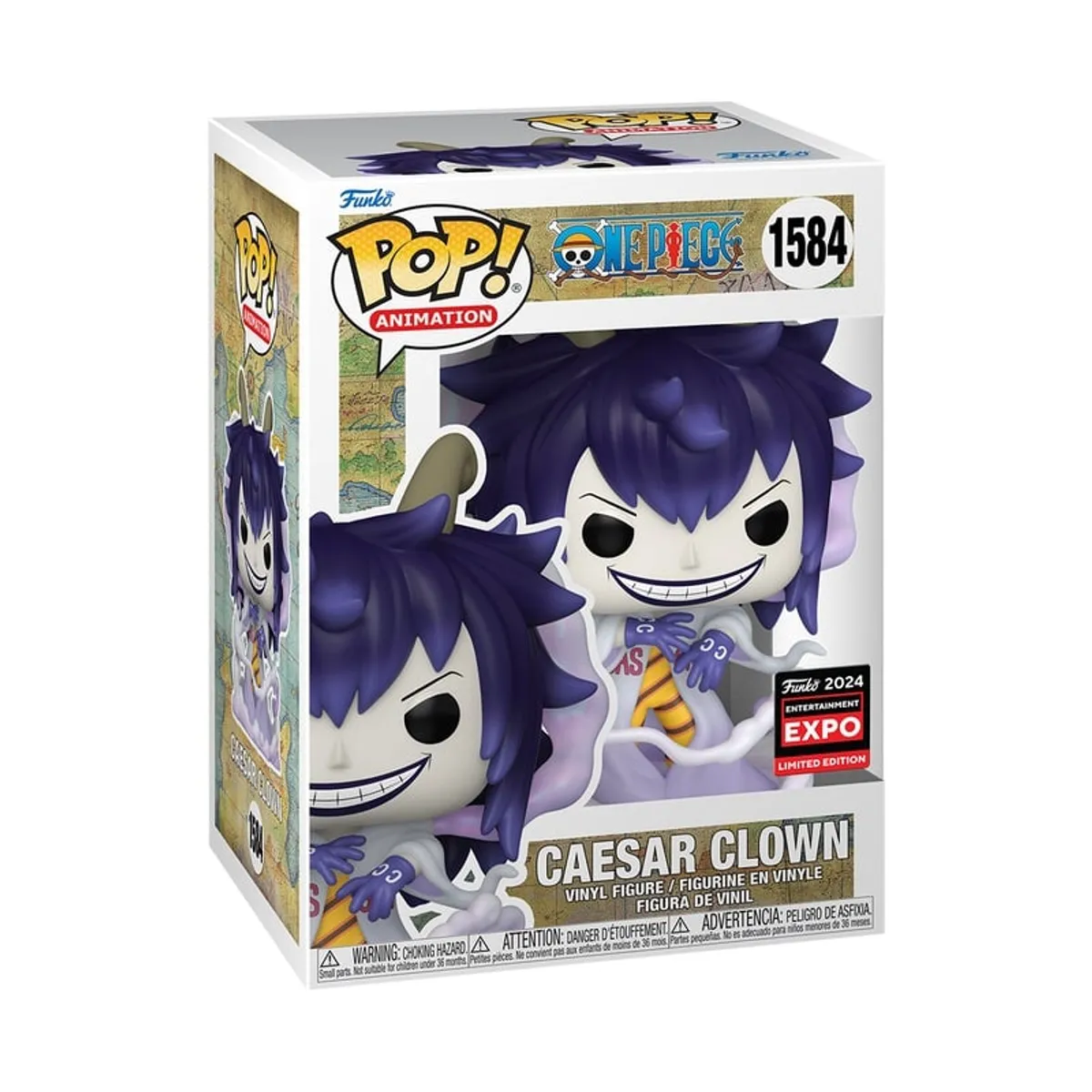 FUNKO - Funko Pop One Piece Caesar Clown 1584 Entertaiment Expo 2024