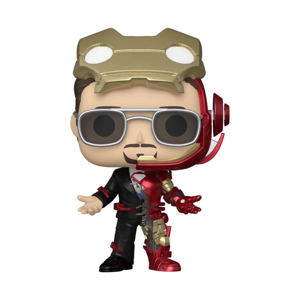 FUNKO - Funko Pop Marvel Tony Stark 1354 (Iron Man) + Protector
