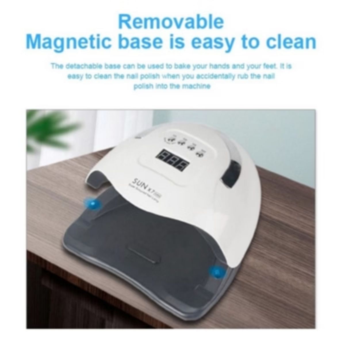 MUNDO MAGIA - Secador Uña Uv Led Lampara Manicure Profesional 180w