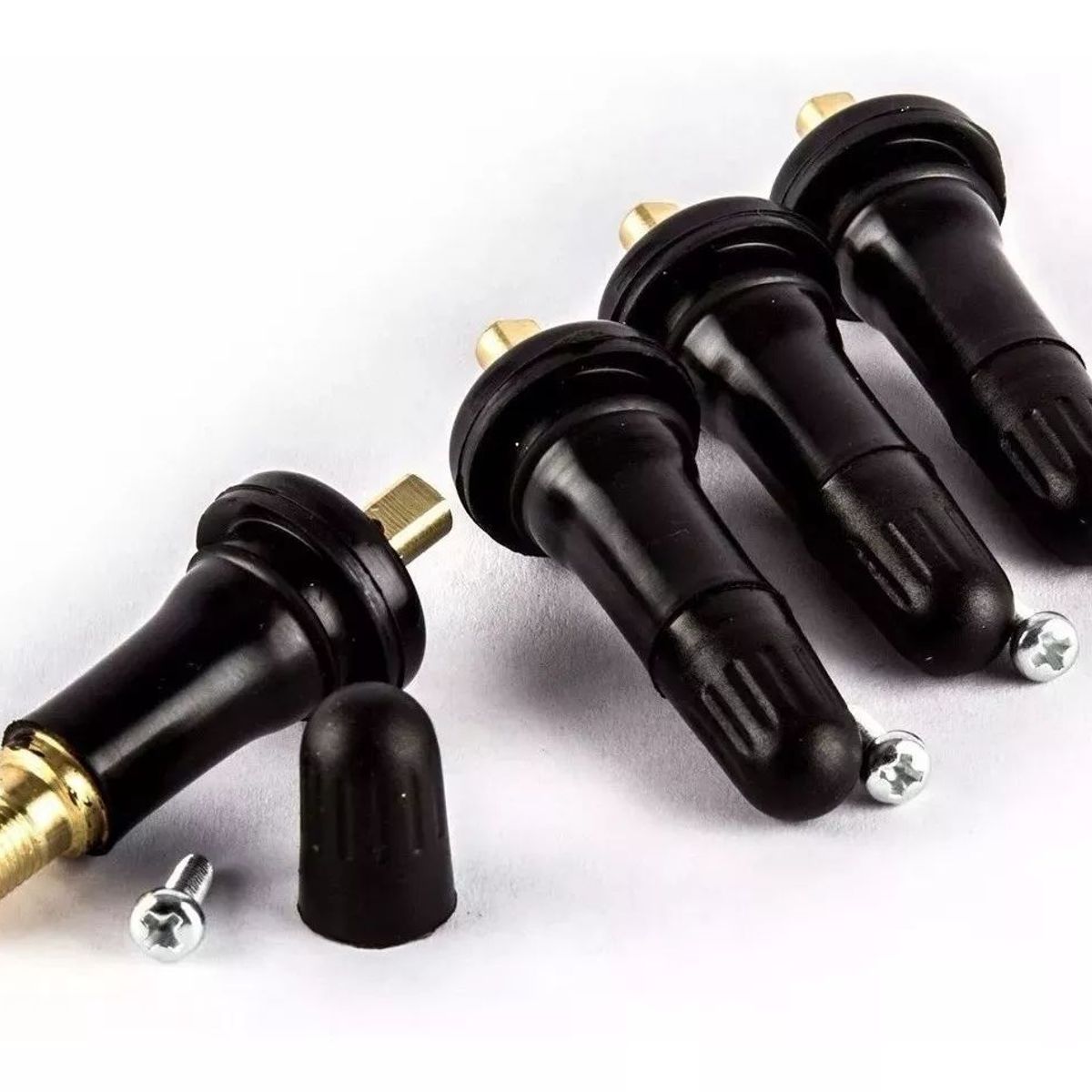 KUANGYE - Kit 4 Valvulas Sensor De Presión Neumaticos Tpms