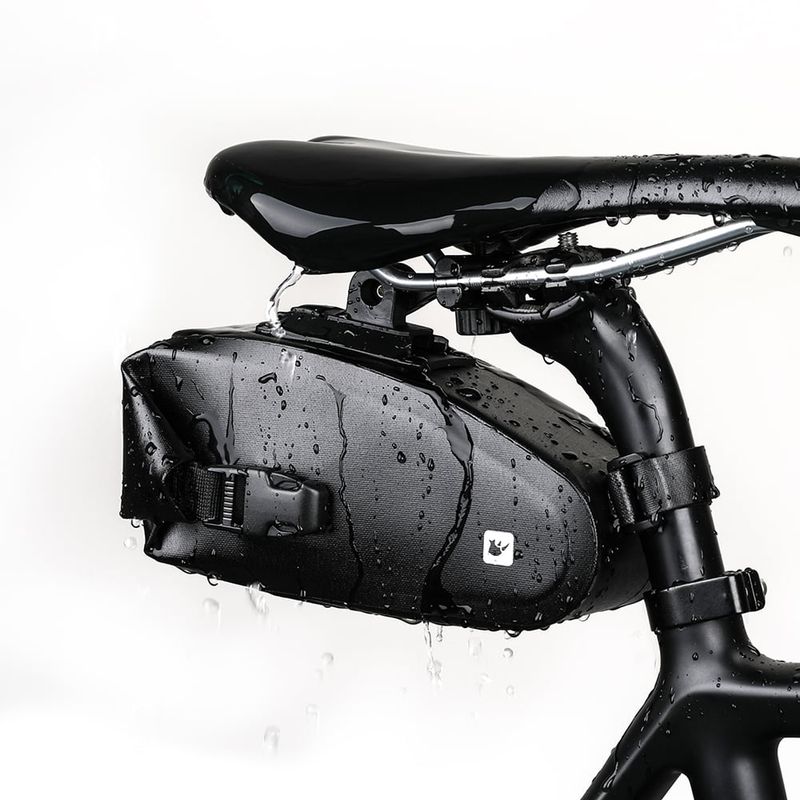 GENERICO - Alforja Bolso Bicicleta Rígida Pe 1.5 Lts 100% Impermeable