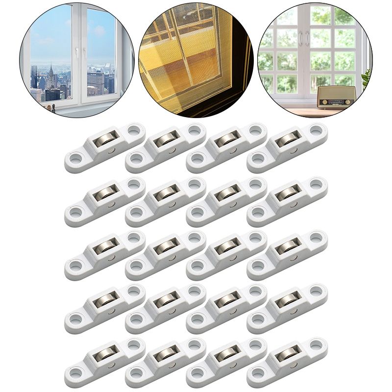 DEKANO - 20 Poleas Para Puertas Corredizas Para Ventanas, Muebles