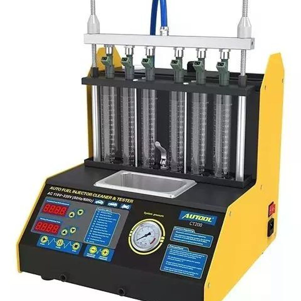 GENERICO - Limpiador Y Probador De Inyectores Ct200 Autool Automotriz