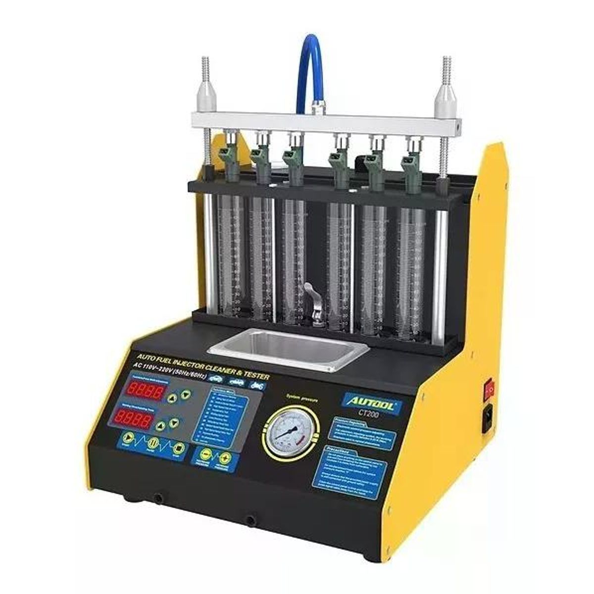 GENERICO - Limpiador Y Probador De Inyectores Ct200 Autool Automotriz