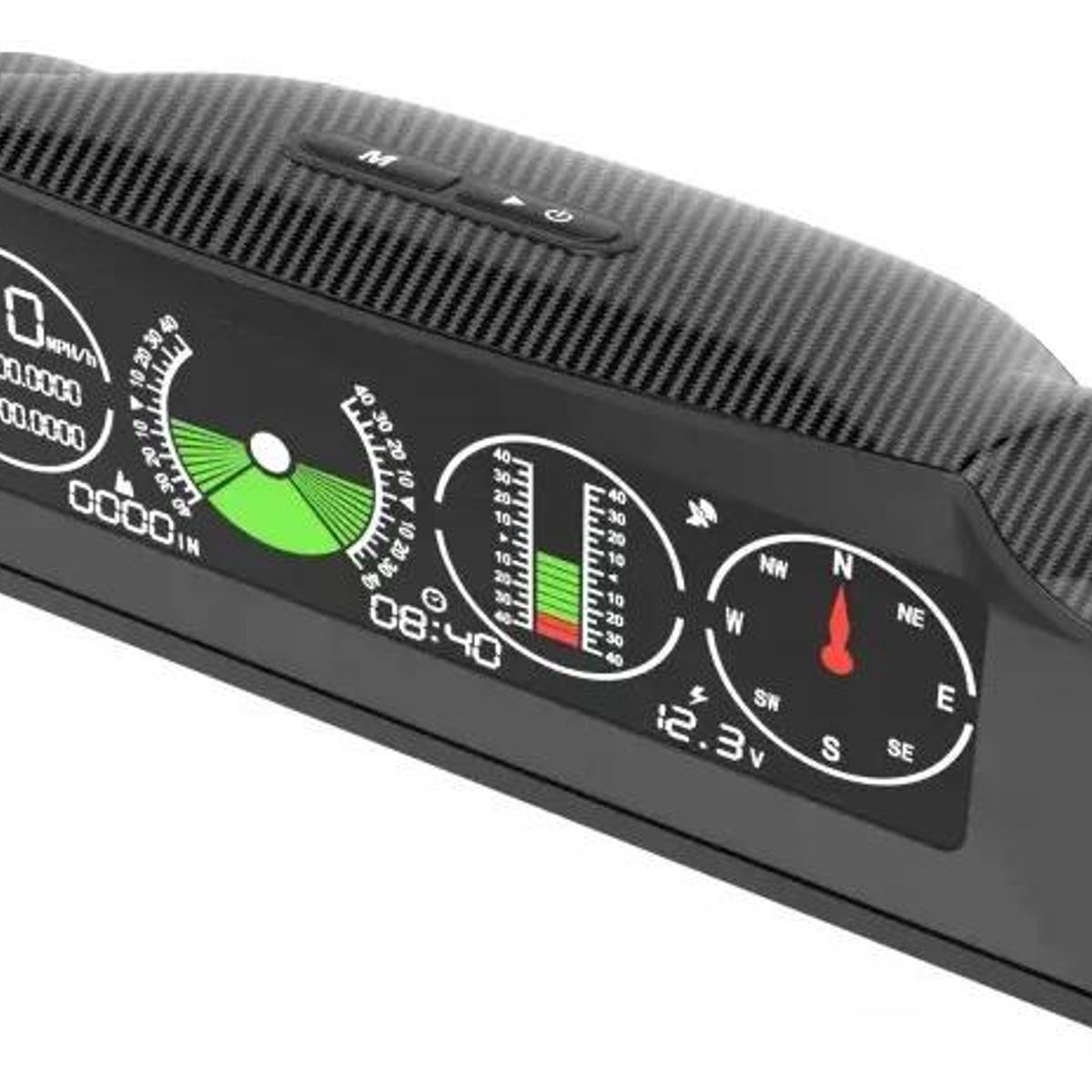 GENERICO - Medidor Velocidad X90 Gps Pendiente Inclinómetro Brújula 4x4