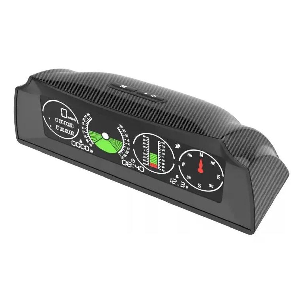 GENERICO - Medidor Velocidad X90 Gps Pendiente Inclinómetro Brújula 4x4