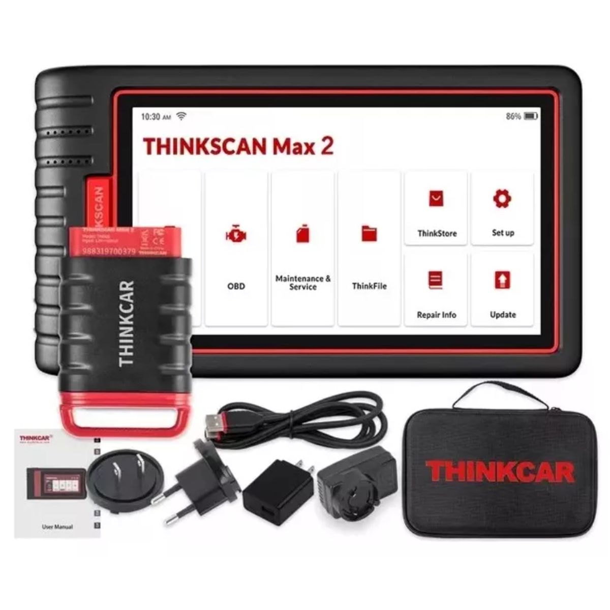 GENERICO - Scanner Automotriz Thinkscan Max 2 Profesional Thinkcar Dpf