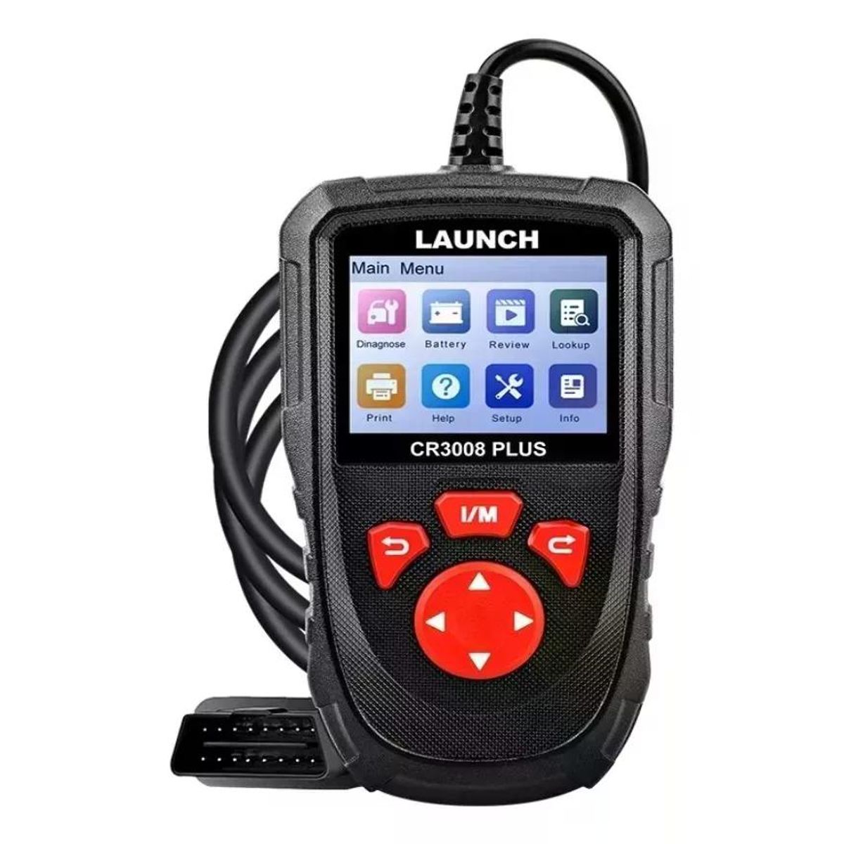 LAUNCH - Escáner Automotriz Launch Cr3008 Plus Obd2 Scanner Multimarc