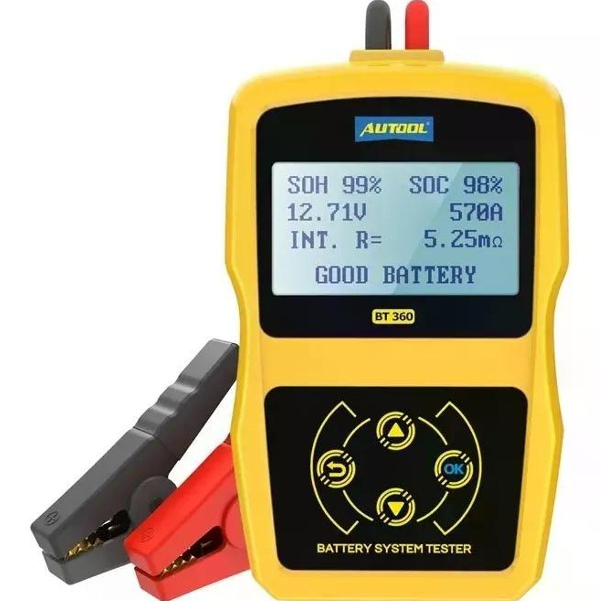 GENERICO - Probador De Carga De Batería Bt360 Autool