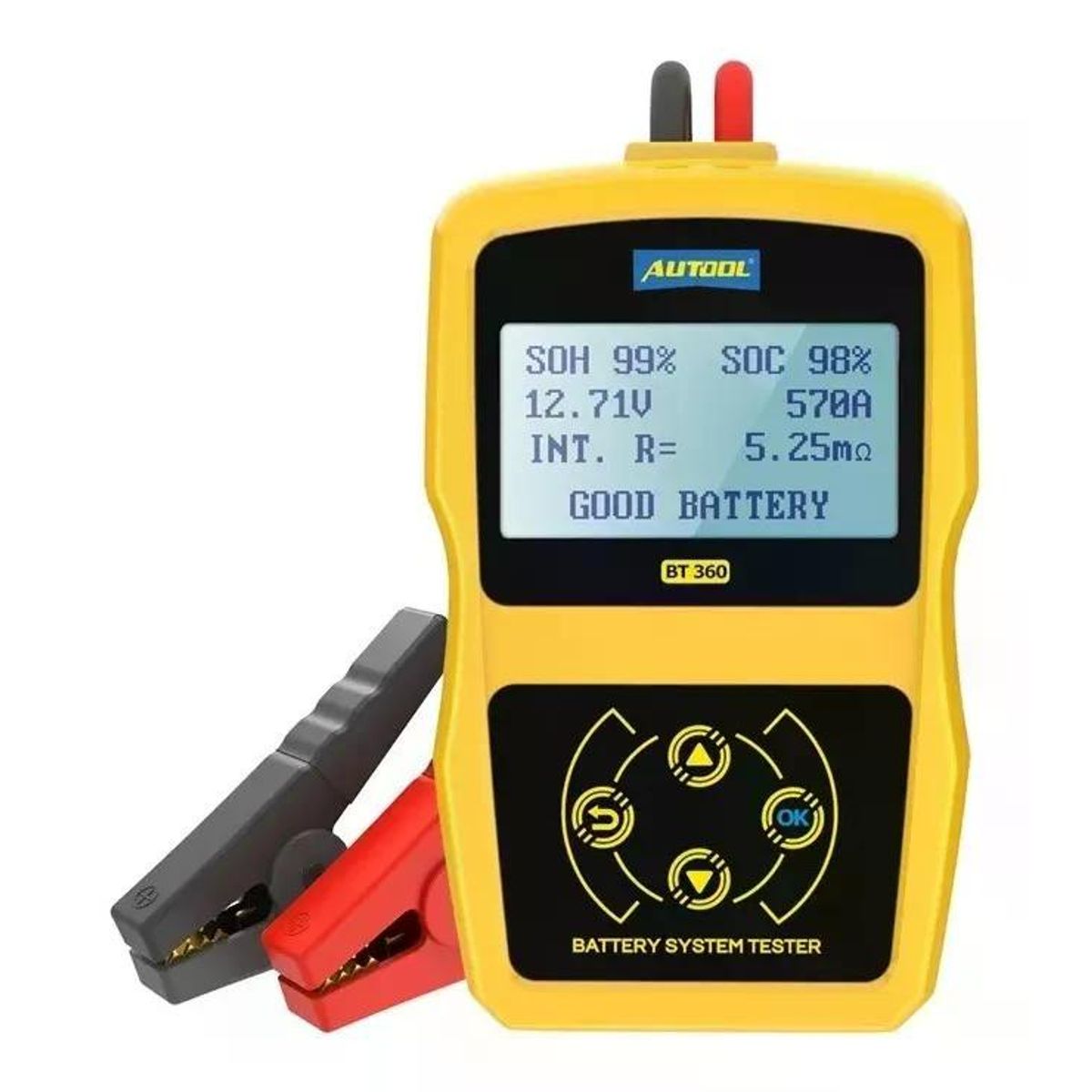 GENERICO - Probador De Carga De Batería Bt360 Autool