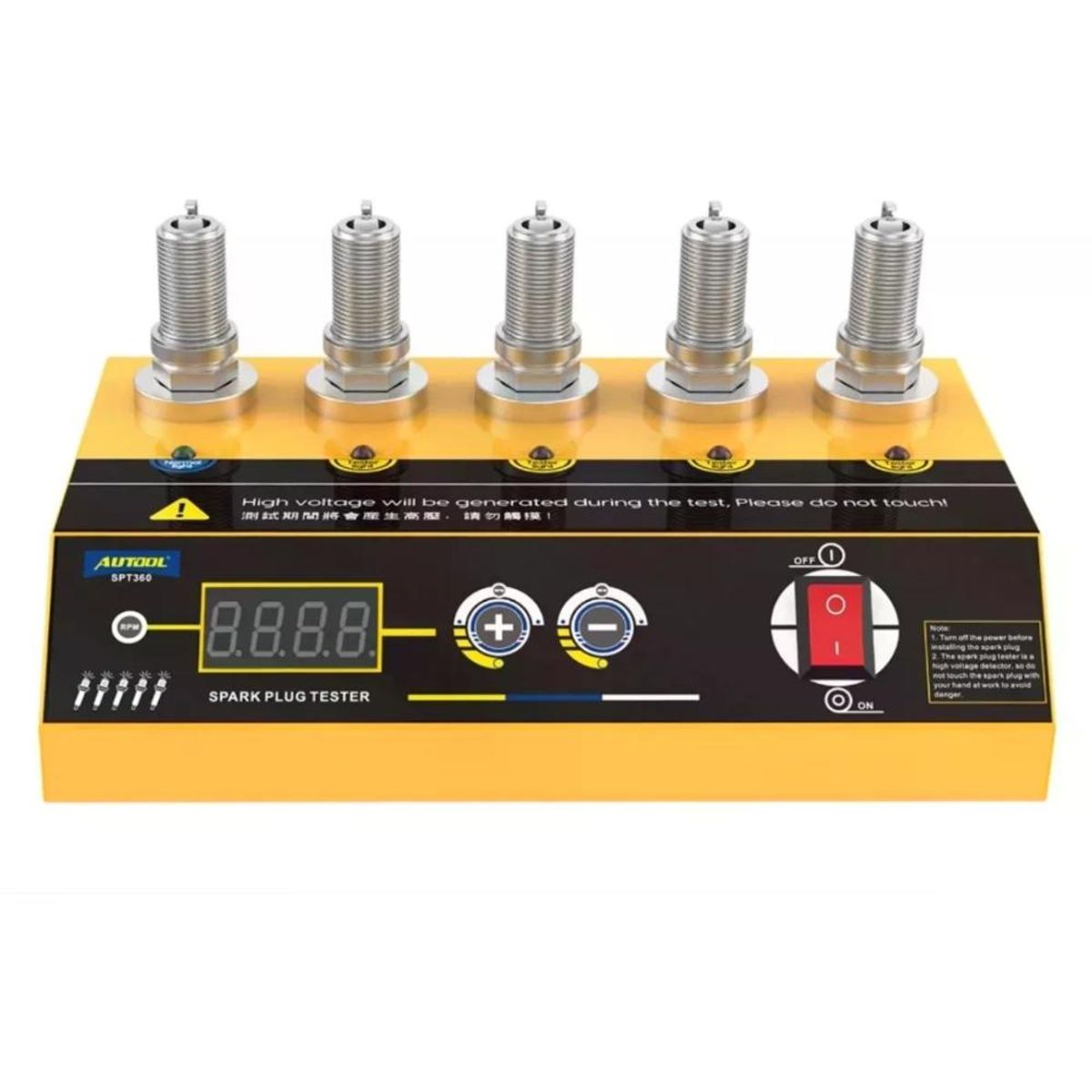 GENERICO - Probador De Bujía Spt360 Encendido Diagnostico Automotriz