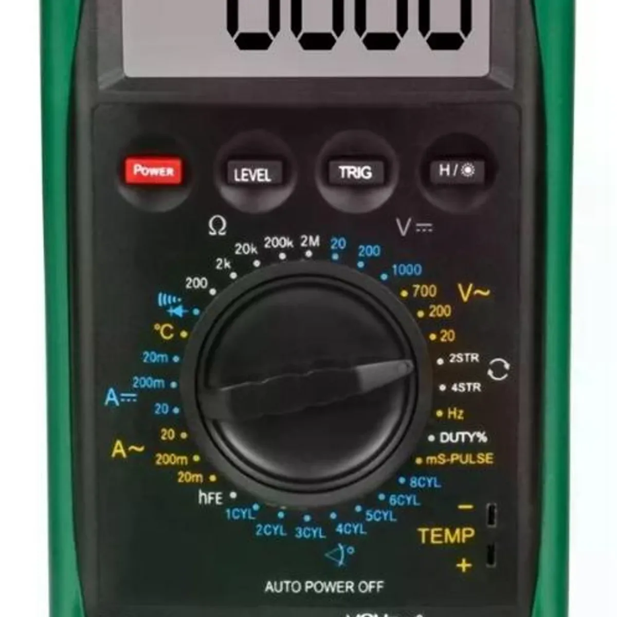 GENERICO - Multitester Multimetro Amperimetro Dy2201c Automotriz