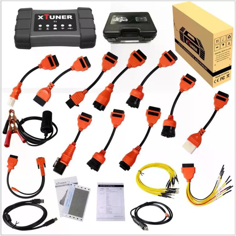 GENERICO - Scanner Camiones Profesional Xtuner T1 De Vpecker Wifi Y Usb