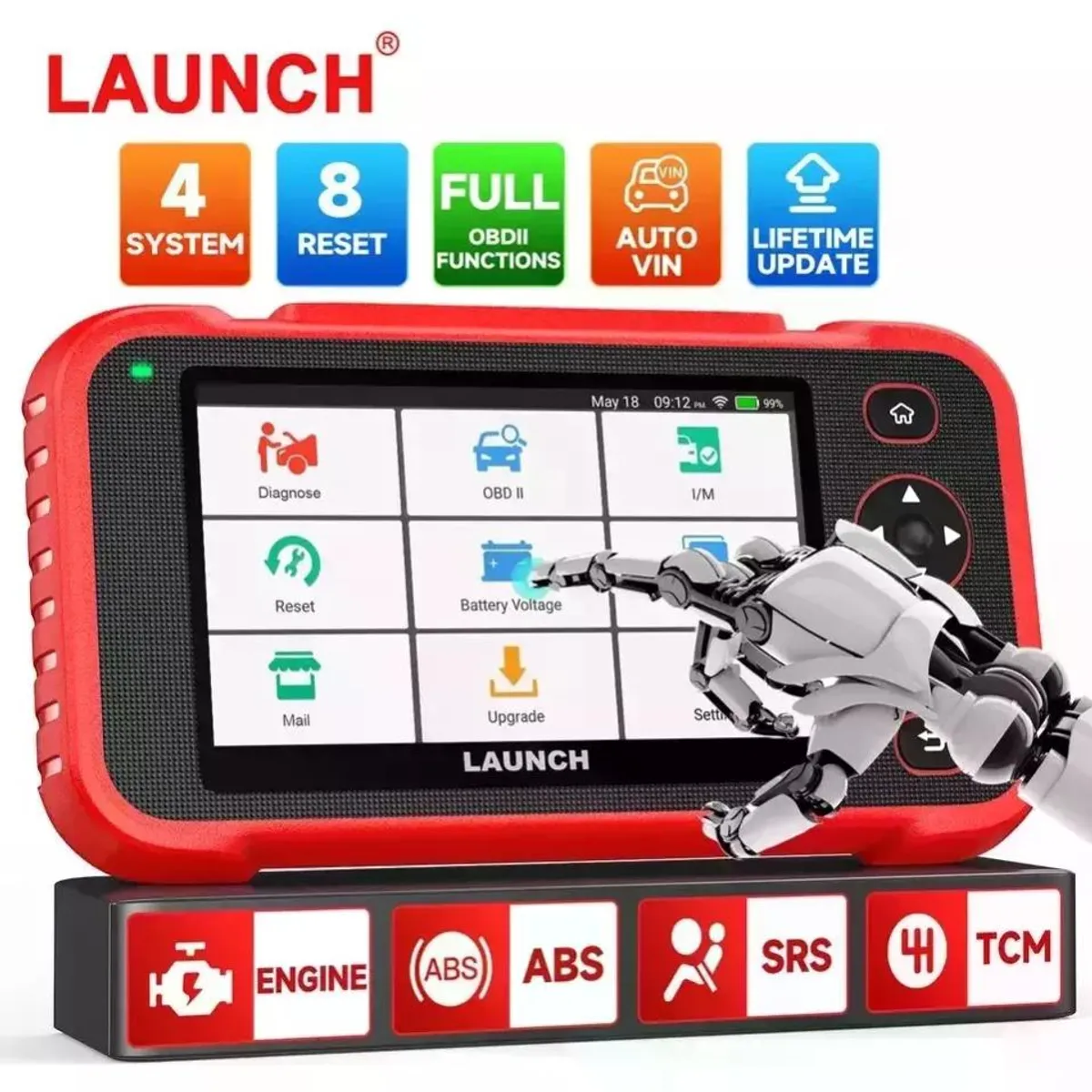 LAUNCH - Scanner Launch Crp129i Automotriz Multimarcas Profesional