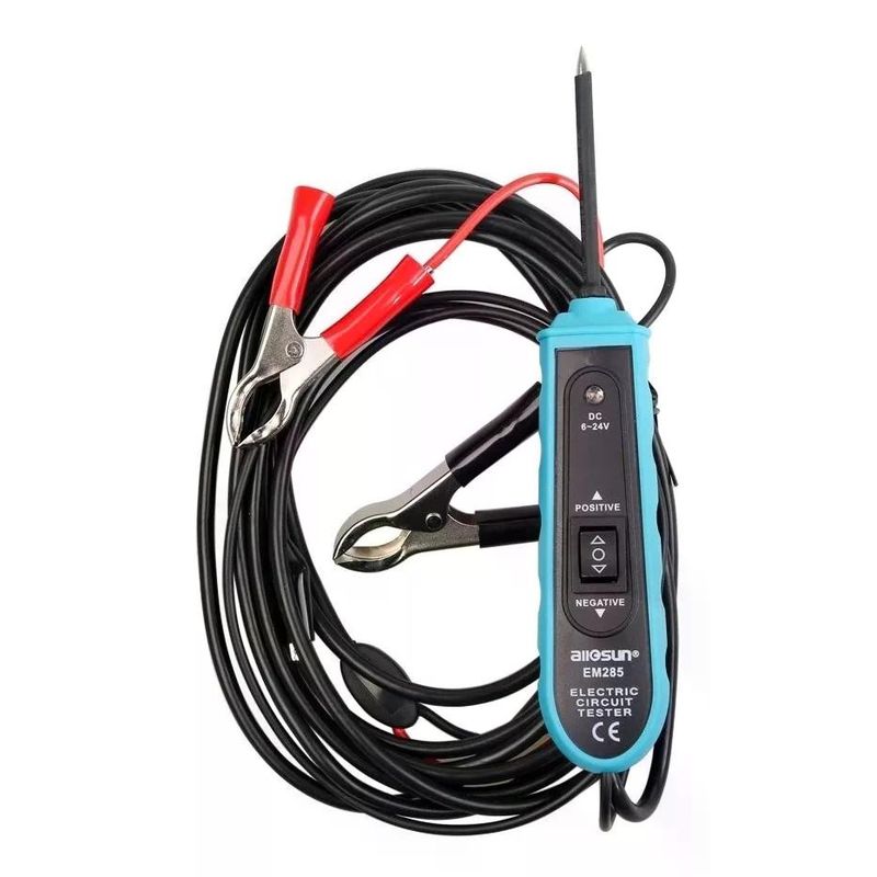 GENERICO - Probador Circuito Automotriz Eléctrico Em285 6v A 24v Dc