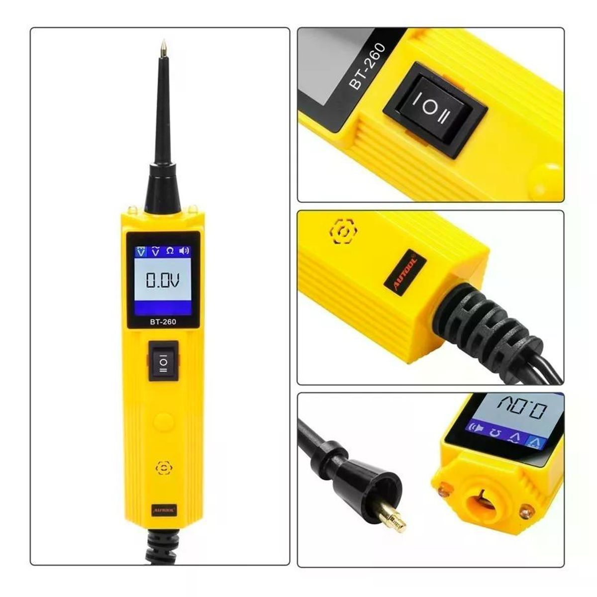 GENERICO - Probador Circuito Automotriz Eléctrico Autool Bt260 12v
