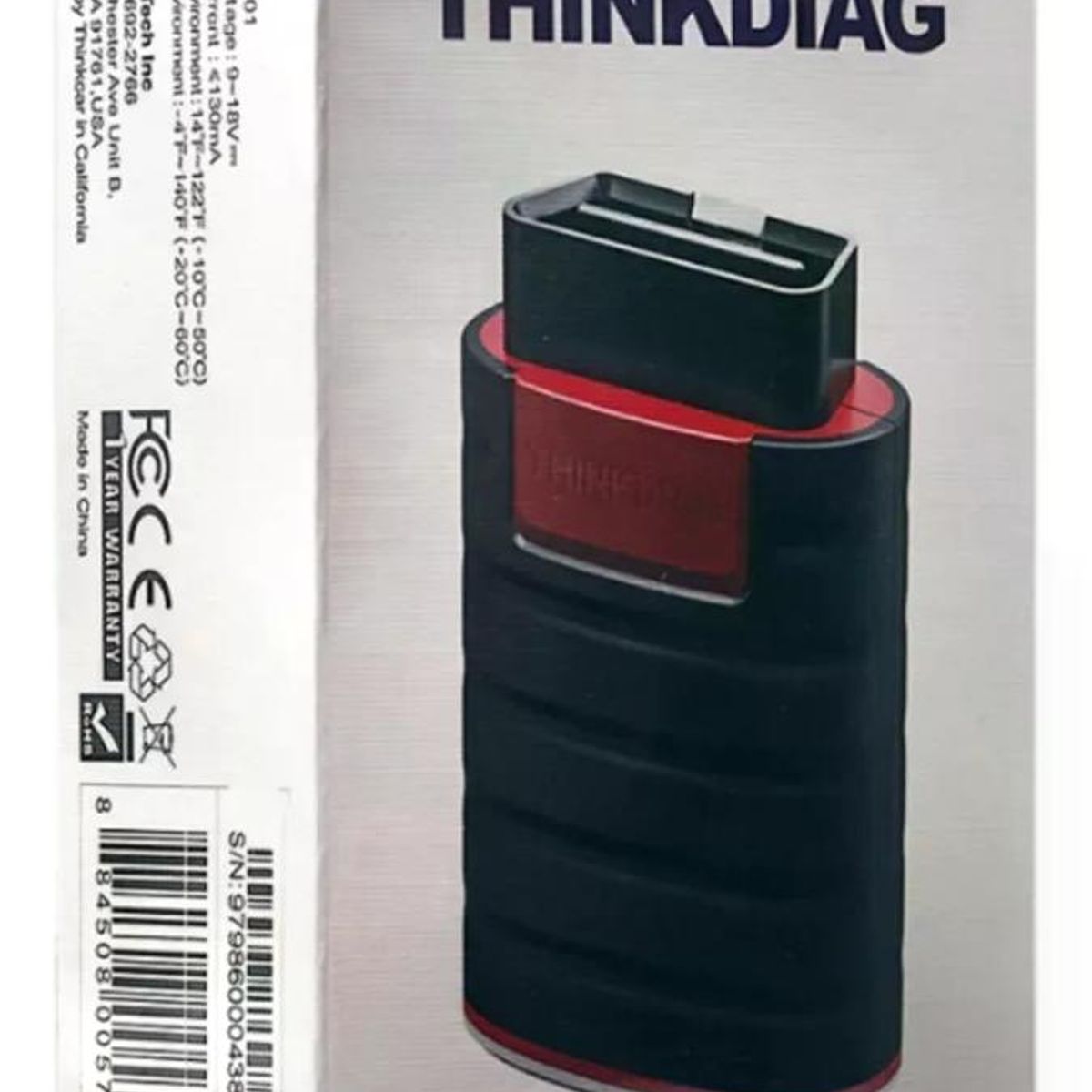 GENERICO - Scanner Launch X431 Thinkdiag Easydiag 4 Full Multimarca Dpf