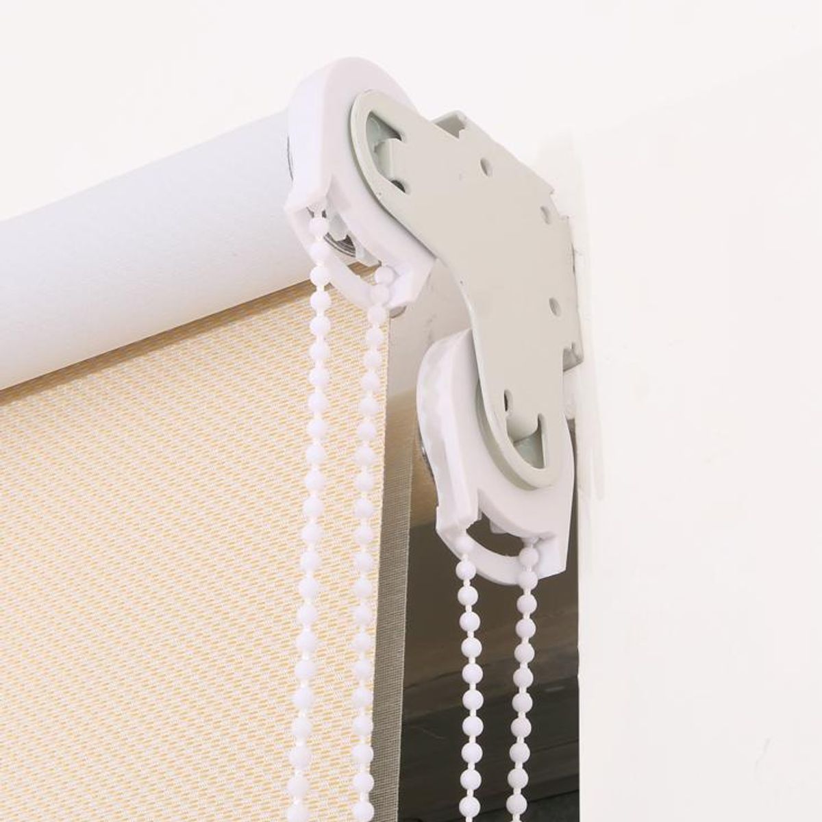 GENERICO - Cortina Roller Doble-Beige 100x240 Black-out