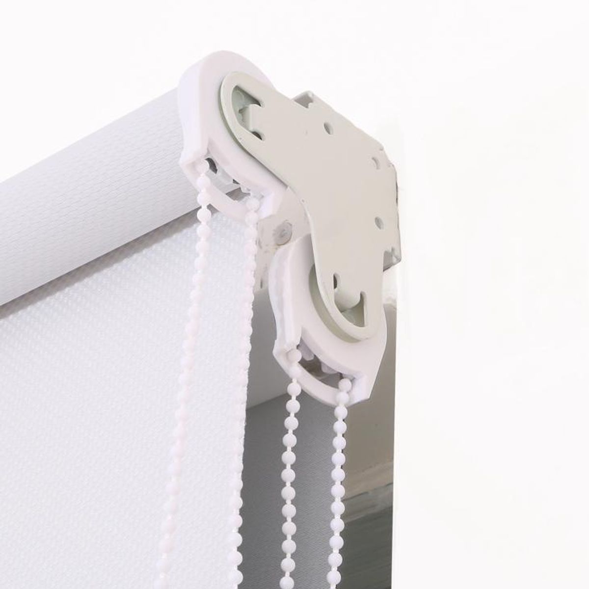 GENERICO - Cortina Roller Doble-Blanco 120x240 Black-out
