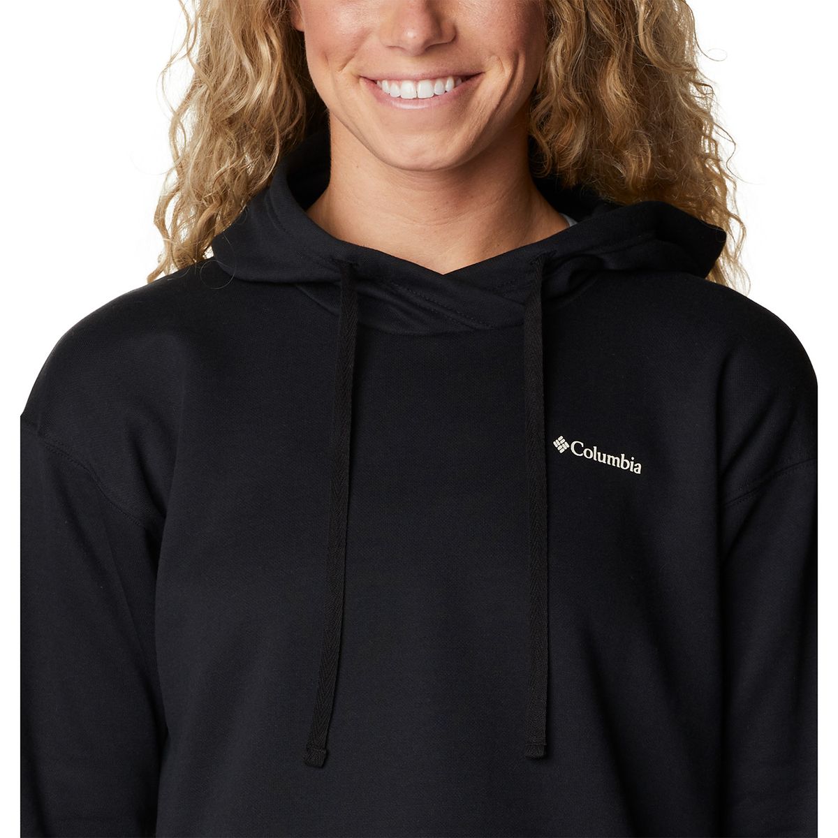 COLUMBIA - Polerón Mujer Trek Special Graphic Negro COLUMBIA