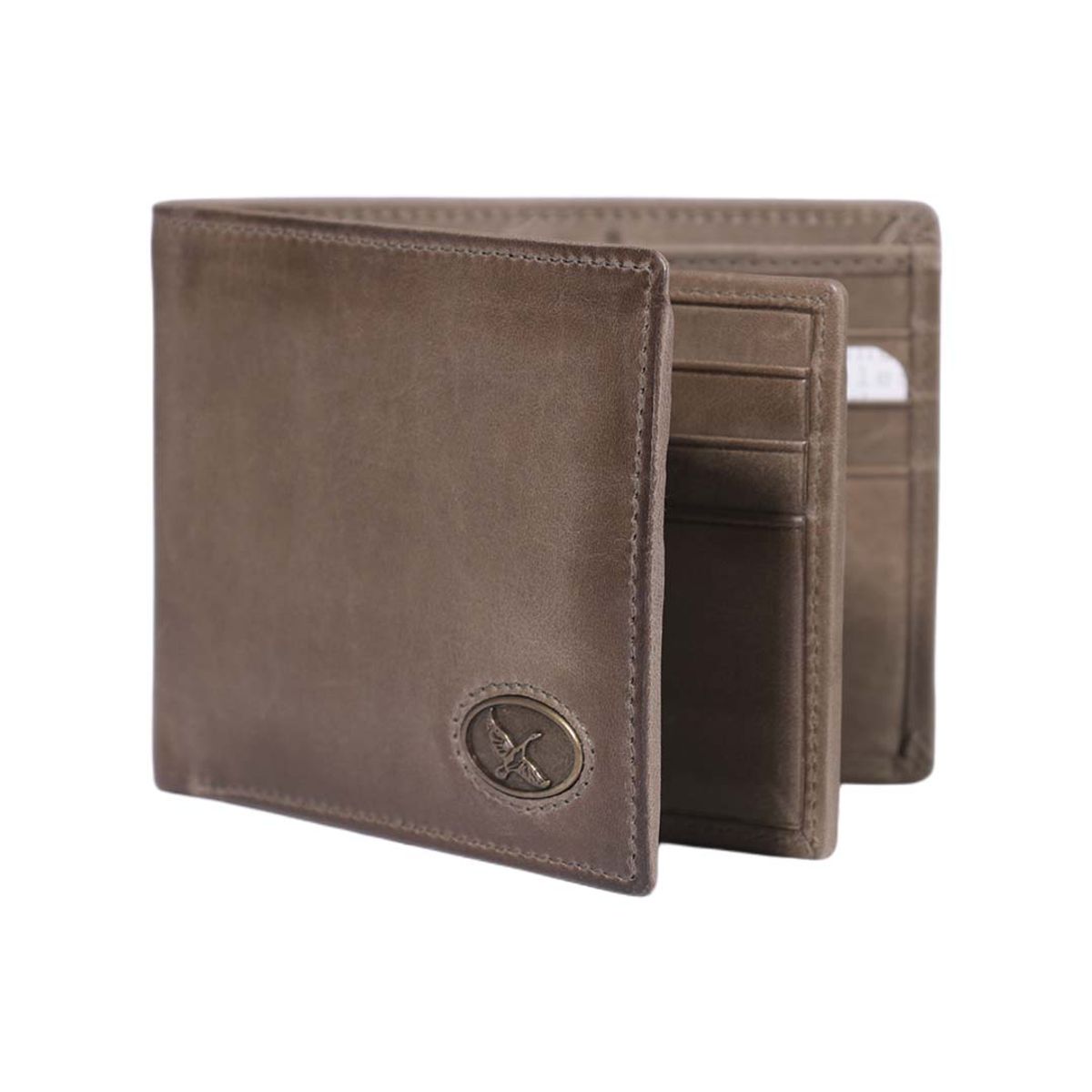 GINO RODINIS - Billetera de Cuero para Hombre Farm 136 Verde Gino Rodinis