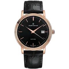 CLAUDE BERNARD - Reloj Classic Esfera Negra Hombre