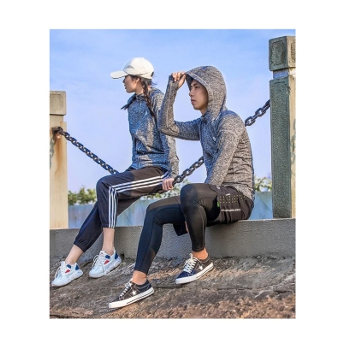 ROCKBROS - Polerón Deportivo Capucha Unisex Ciclismo Rockbros