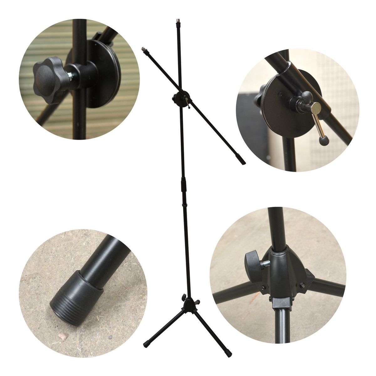 CIPRIANI - PEDESTAL CON BOOM PARA MICROFONO ESTUDIO MSHQ-20