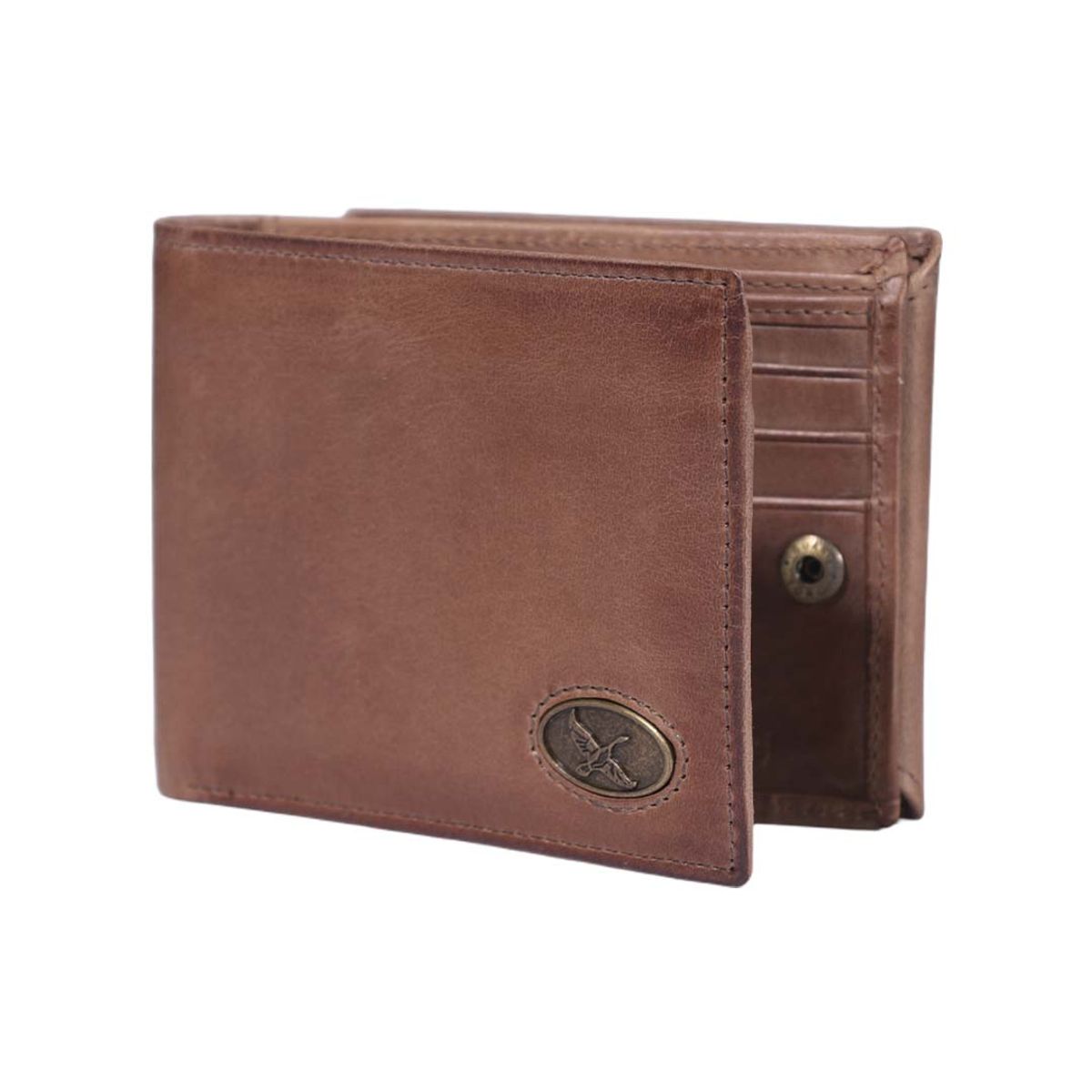 GINO RODINIS - Billetera de Cuero para Hombre Farm 137 Café Gino Rodinis