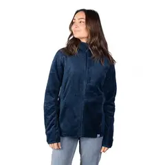 LENGA - Chaqueta Micropolar Mujer Furry Grey Lenga® Cierres Ykk