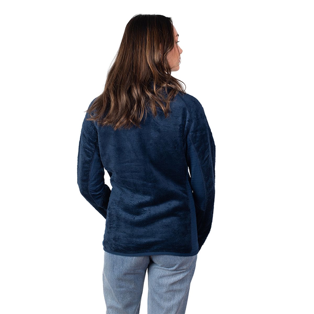 LENGA - Micropolar Sherpa Mujer Furry Grey Lenga