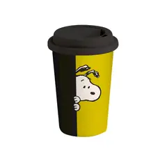 GENERICO - Vaso Ecologico de Bambu 350 ml – Snoopy Asomándose