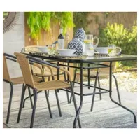 Juego De Comedor Para Terraza/ Capacidad 6 Personas / NgHome