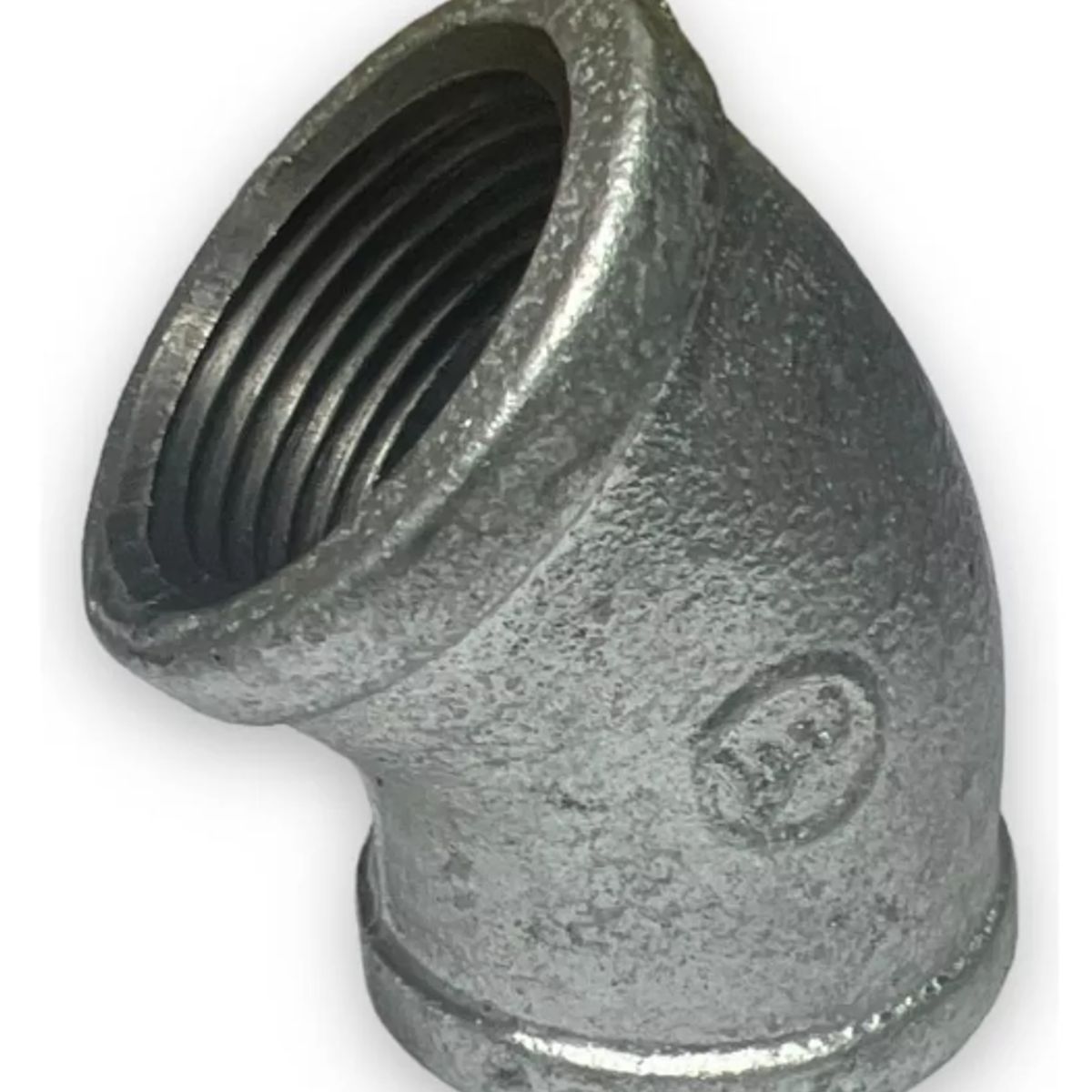 GENERICO - Codo Galvanizado 2 Pulgadas 45 Grados