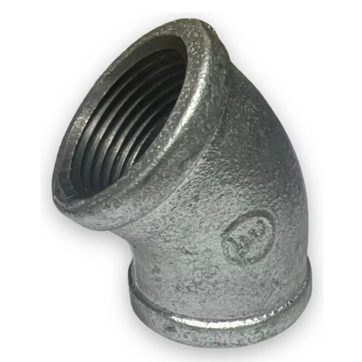 GENERICO - Codo Galvanizado 2 Pulgadas 45 Grados