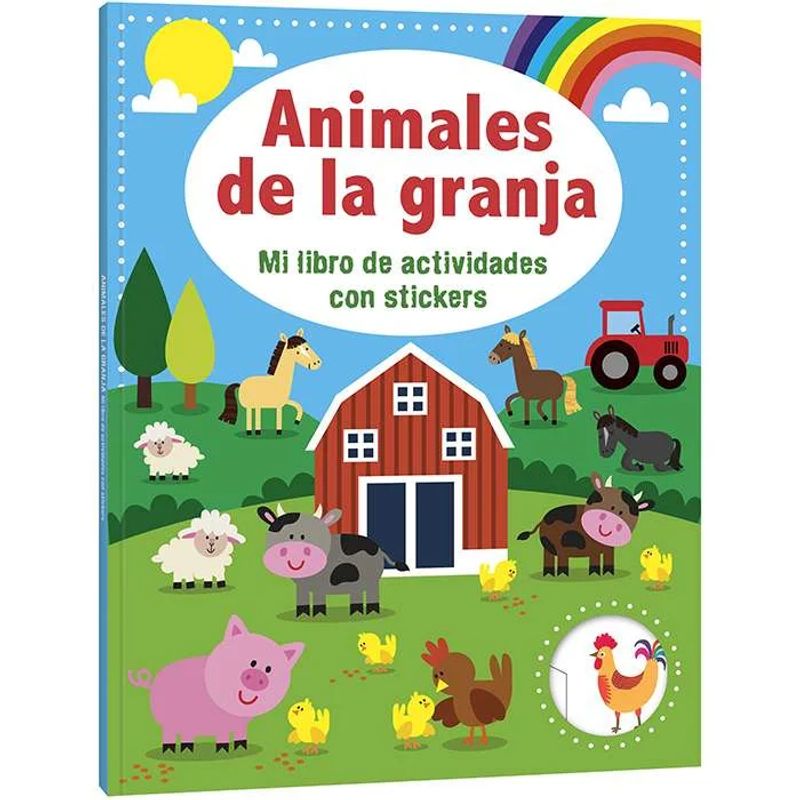 LEXUS - Libro De Actividades Animales de la Granja con stickers  - Lexus