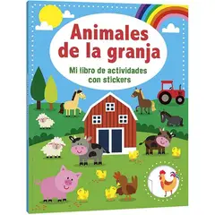 LEXUS - Libro De Actividades Animales de la Granja con stickers -