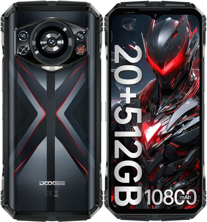 S118 - Celular Rugged Resistente Android 14 8+512GB