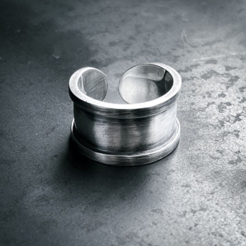 MALEVO JOYAS - Anillo de Plata Minimal